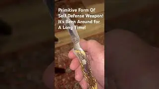 Primitive Self Defense Weapon! Been Around For A Long Time!#God#weapons.#defense#family#friends#rv