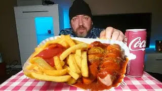 Currywurst mit Pommes Frites  rot - weiss (Es gibt Neuigkeiten!)