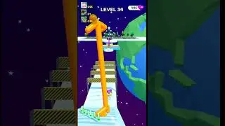 Tall Man Run Level 34 Gameplay