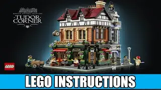 LEGO Instructions - Icons - 10350 - Tudor Corner - Modular Buildings Collection