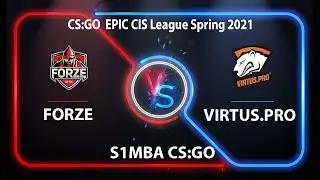 FORZE VS VP РЕШАЮЩАЯ ИГРА EPIC League CIS RMR 2021