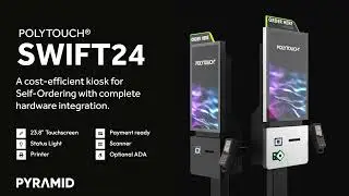 POLYTOUCH® SWIFT24 - Cost-efficient Self-Ordering Kiosk