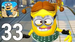 Despicable Me: Minion Rush Gameplay Walkthrough Part 33 - Girl Costume [iOS/Android Games]