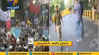 JNU protests live updates | Student's march to Parliament stopped by police