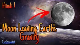 Moon leaving Earth's gravity ! 😨 #shorts #beta #youtubeShorts