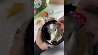 Halloween Marshmallow Slime #asmr #candy #slime
