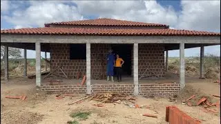 LÁZARO E MARA MOSTRA A CASA QUE ESTÃO CONSTRUINDO NA FAZENDA !!!!
