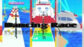 Dancing Race Game | dancing rose - face dance  #dancingrace