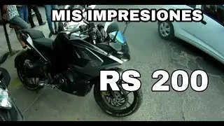 PROBANDO PULSAR 200 RS 2018