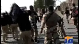 PTI, PPP Workers Clash-29 Dec 2013
