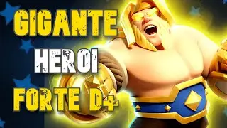 ESSE &Eacute; O DECK DE *GIGANTE HER&Oacute;I* MAIS FORTE DO CLASH ROYALE - GANHE SEM PENSAR