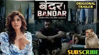 Bandar Official Trailer। Bobby Deol। Anurag Kashyap। Sanaya Malhotra। Cineplex Entertainment। Bandar