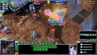 HotS - Xions(P) vs (T)SuperNova - Antiga Shipyard