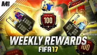 TOP 100 FUT CHAMPIONS REWARD PACKS | FINALLY BACK IN THE TOP 100! | FIFA 17 ULTIMATE TEAM