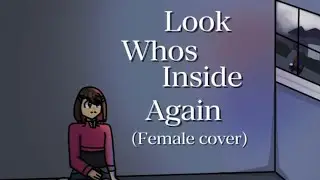 &ldquo;Look who&rsquo;s inside again&rdquo; cover | Bo Burnham #art #music #singing