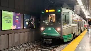 Boston MBTA Green Line Kenmoreボストン地下鉄ケンモア駅