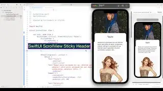 SwiftUI ScrollView Sticky Header