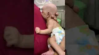 Hungry Baby Crying for Milk in NICU | Real NICU Feeding Moment #niculife #nicubaby #cute #newborn