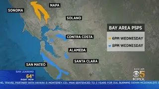 PG&E Power Shutoffs Planned For Most Bay Area Counties Starting Wednesday
