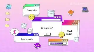 Y2K Digital Slideshow | Vaporwave Aesthetic Promo