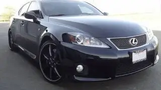 NEW SHOES! 2011 Lexus IS-F CUSTOM AZA 20
