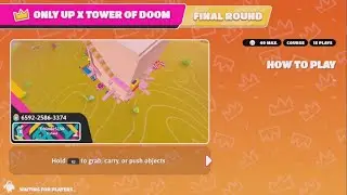 ONLY UP X TOWER OF DOOM ON FALL GUYS!