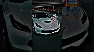 Squirtlee C7 🐢🎷#pokemon #saxophone #turtle #viral #fyp #cartok #corvette #c7 #videography #trending