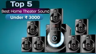 Top 5 Best Home theater Sounds Under ₹3000 | Top 5 Cheap Woofer Sounds #Deep_bass