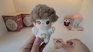 Dimoo Crush On Coffee Series Soft Faced Plush Unboxing ASMR