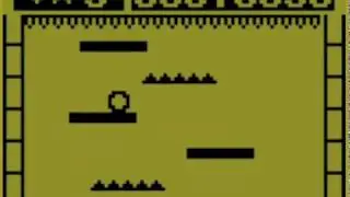 Rapid Roll - Старая игра с Нокии (Черно-белая)