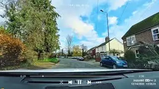 Driving Through UK 🇬🇧 Roads in December | Peaceful Winter Journey. 