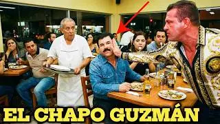 Un Matón Golpea En La Cara A El Chapo En Un Restaurante Sin Saber Quién Es — Y Nadie Olvidó Ese Día