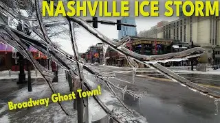 Nashville Sunday Ice Walk &bull; Broadway Freeze, Ghost Town Downtown &bull; Icewalkin'