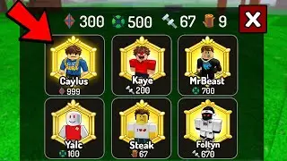 99 Nights But You Can Craft YOUTUBER Classes!