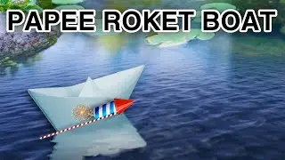 Paper boat ke satt rocket jor diya#experiment #mr @MRINDIANHACKER @Mr.3pYT
