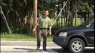 Stop behind the line at traffic lights