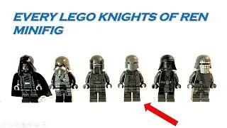 EVERY LEGO STAR WARS KNIGHT OF REN MINIFIGURE EVER MADE!