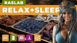 Cyberpunk Food Market with Lo‑Fi Classic 