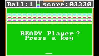 Bricks (MS-DOS, 1984) - playthrough