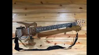DIY Janky Hobo Travel Guitar