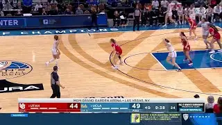 FULL 4th Quarter: Pac-12 Tournament, #3 UCLA Bruins vs #6 Utah Utes | Women's College Basketball
