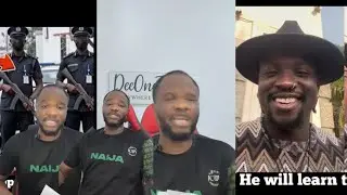 Nigerians and VDM React to  the arrest of Deeone as he mock Tinubu over his fall in turkey