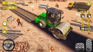 Train Tracks Build Simulator 3D Android games // by games tube //