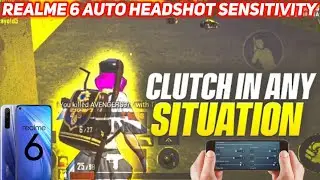 Realme 6 Auto Headshot Sensitivity | Realme 6 Zero Recoil Sensitivity | Bgmi Sensitivity 2.0