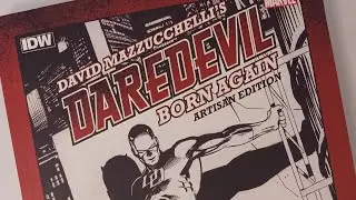 This Video Will Make You Want To Draw | David Mazzucchelli's Daredevil Born Again Artisan Edition