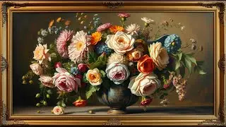 Vintage Thankful Mood Wallpaper Background | Ultra HD 4K | Framed Original Digital Art