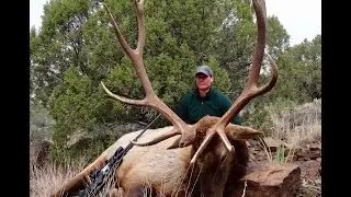 Late Season DIY Rocky Mountain Elk rifle hunt in Northern Arizona
