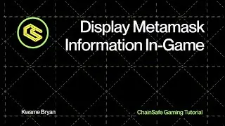 ChainSafe Gaming SDK Tutorial: How to display MetaMask account information in-game