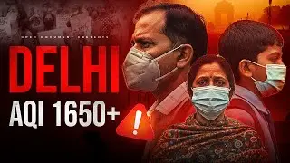 India&rsquo;s Air Has Turned Poison ☠️ | Deadly AQI Crisis Explained! #delhipollution