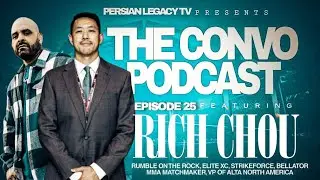 RICH CHOU CONVO, RUMBLE ON THE ROCK, ELITE XC, STRIKEFORCE, BELLATOR MMA MATCHMAKER, VP OF ALTA N.A.